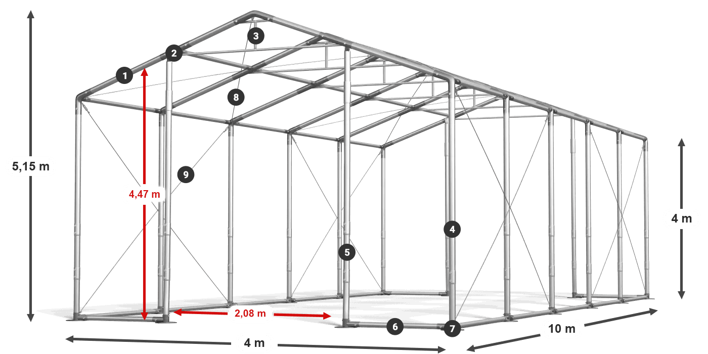 WINTER PLUS legenda 2,5-4 m