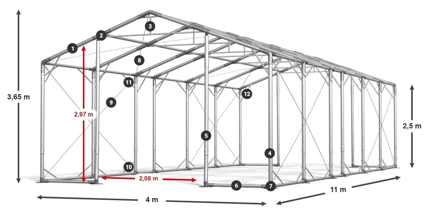 POLAR legenda 2,5-4 m