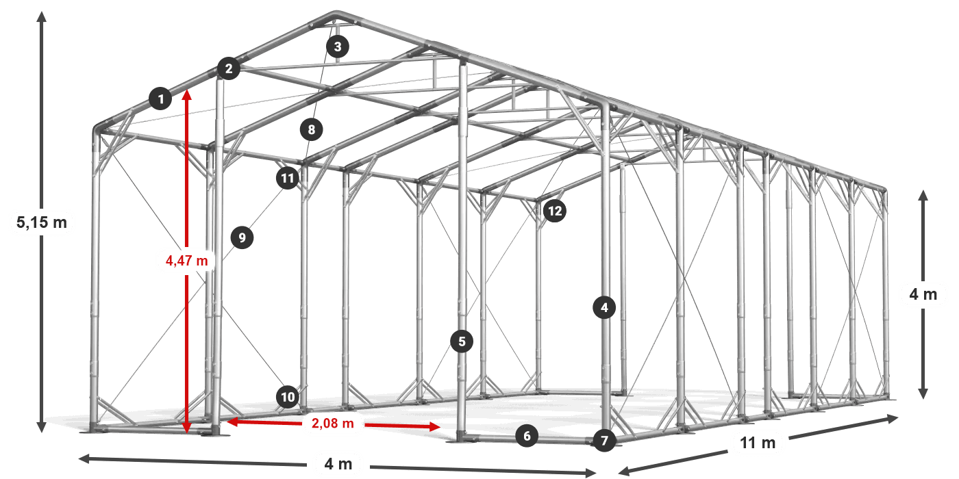 POLAR PLUS legenda 2,5-4 m
