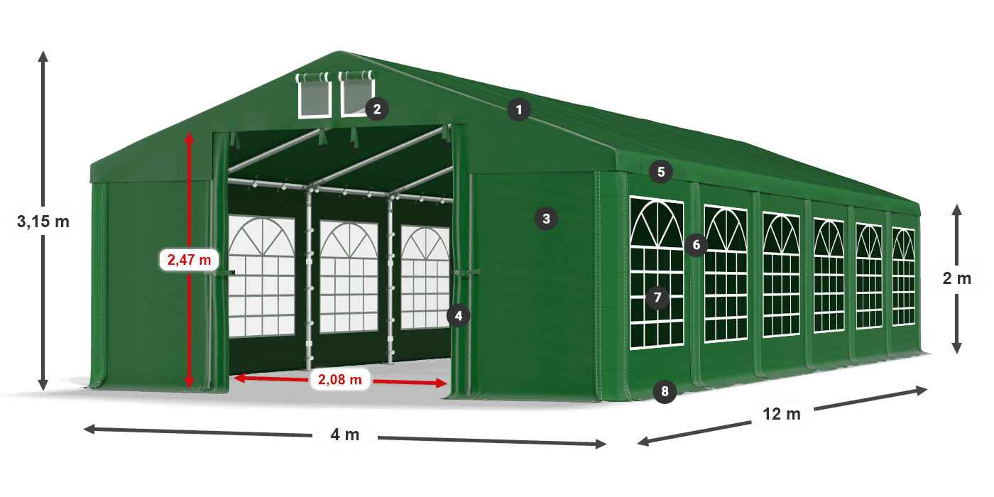 ISD 560 PVC legenda 2m