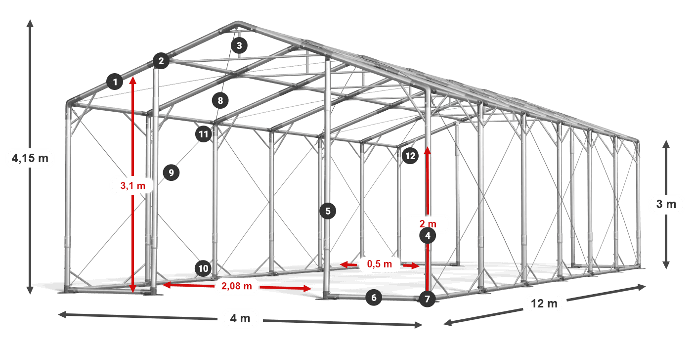 POLAR legenda 2,5-4 m