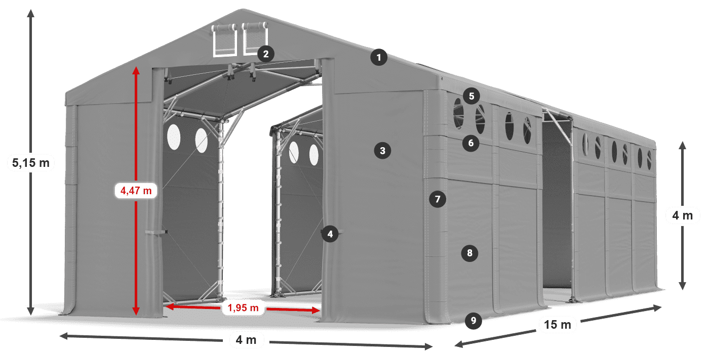 MFRO 620 PVC legenda 4 m