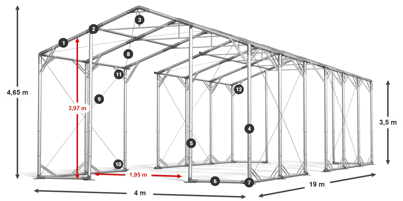 POLAR PLUS legenda 2,5-4 m