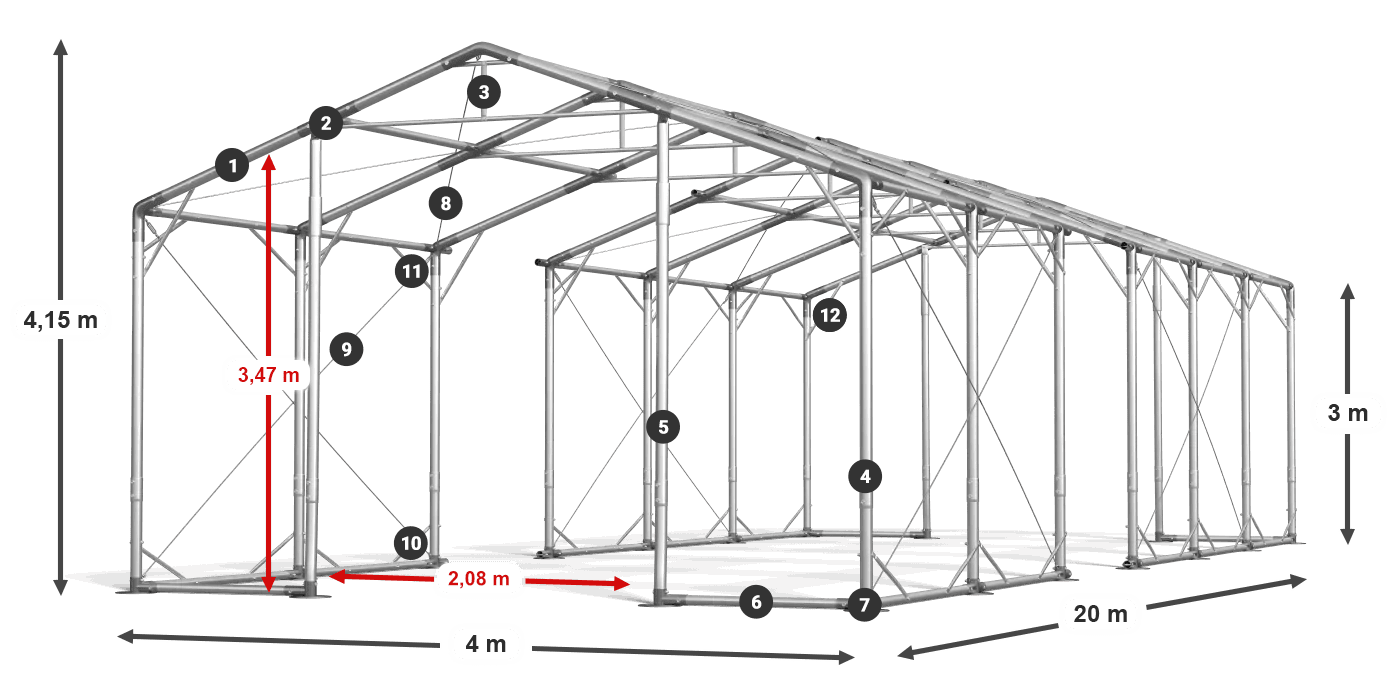 POLAR legenda 2,5-4 m