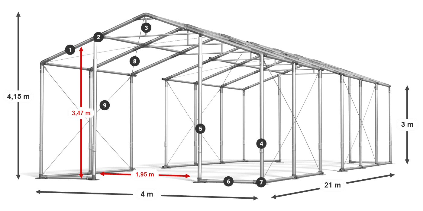 WINTER PLUS legenda 2,5-4 m