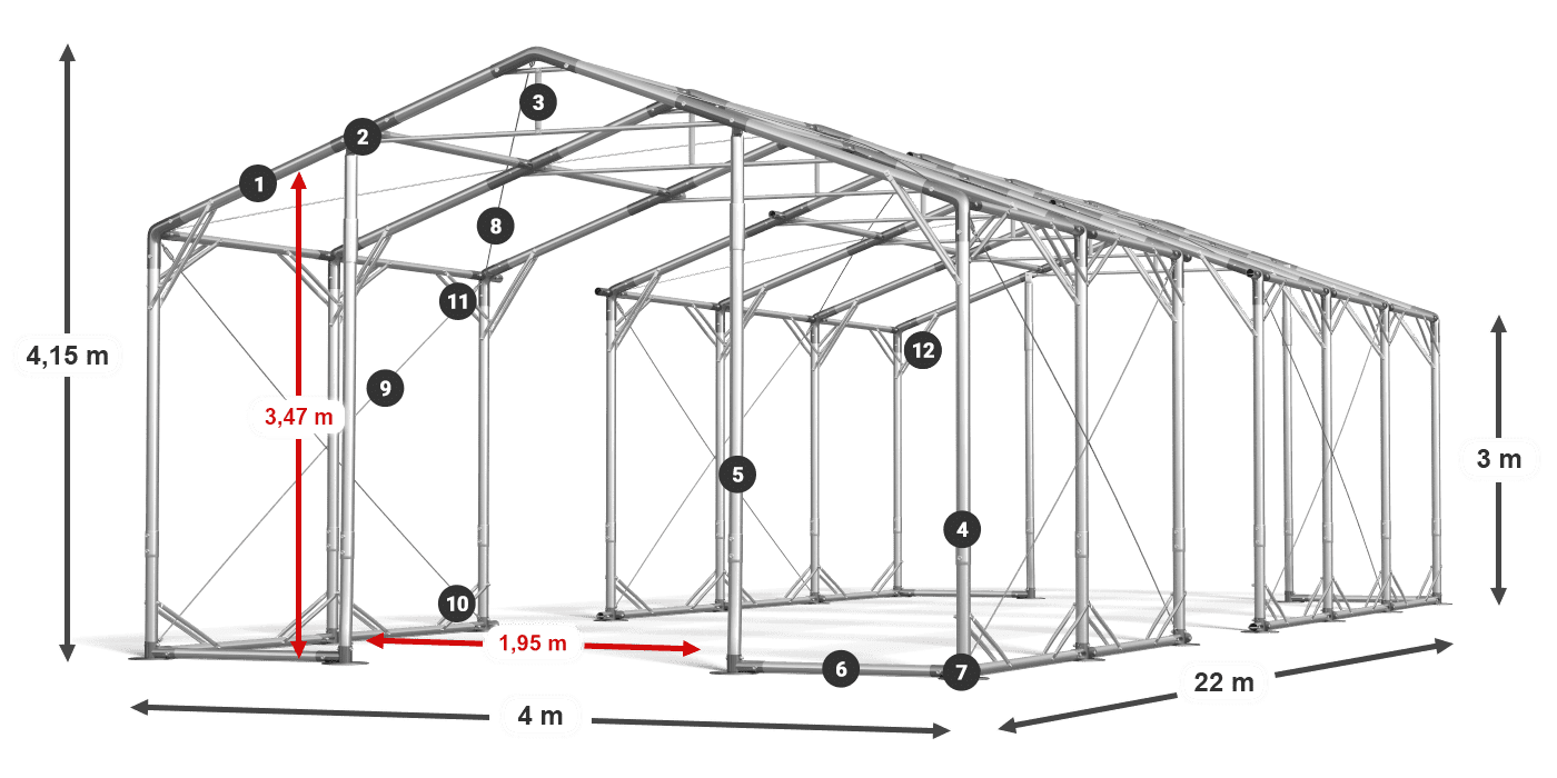 POLAR PLUS legenda 2,5-4 m
