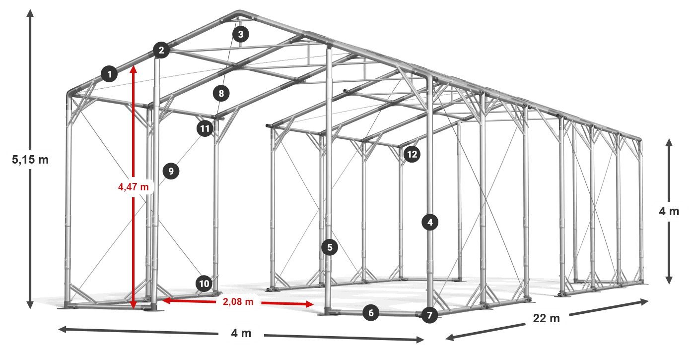POLAR PLUS legenda 2,5-4 m