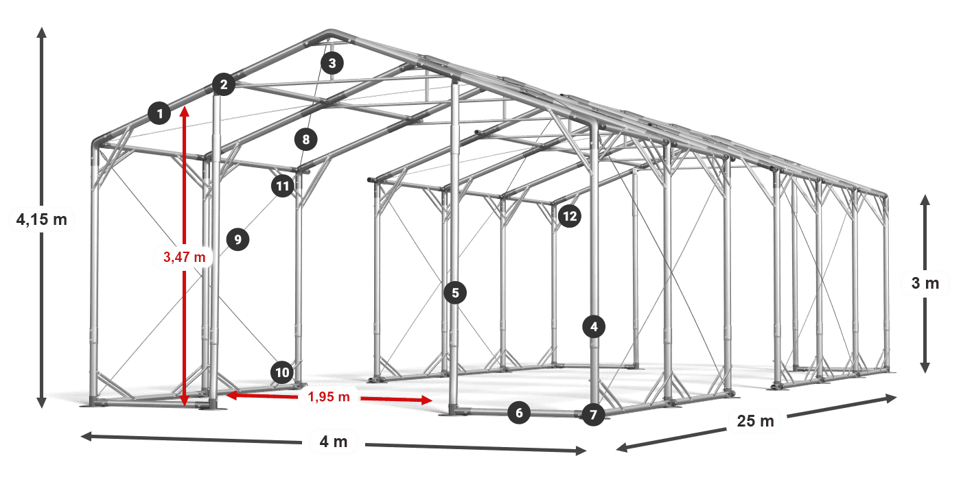 POLAR PLUS legenda 2,5-4 m