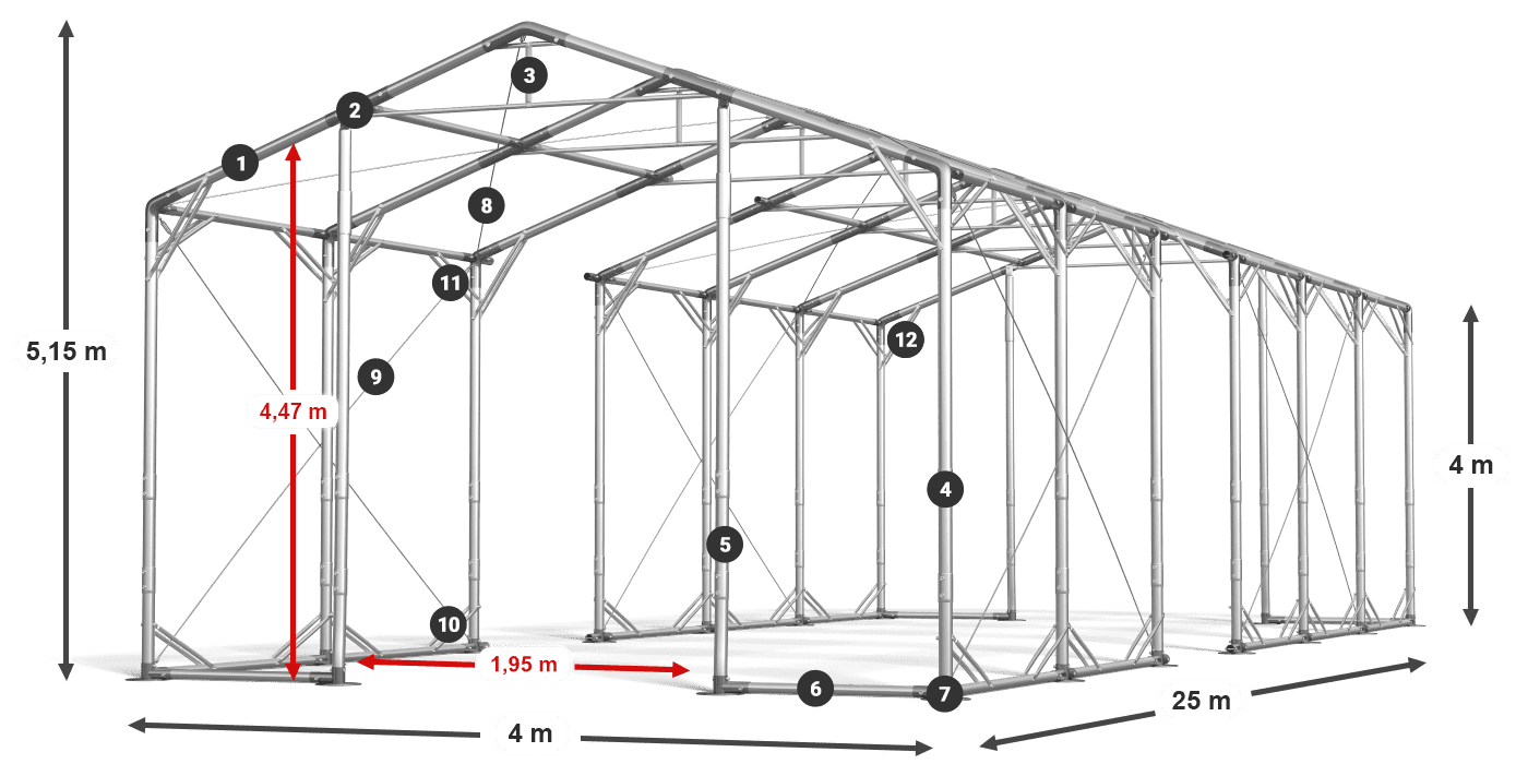 POLAR PLUS legenda 2,5-4 m