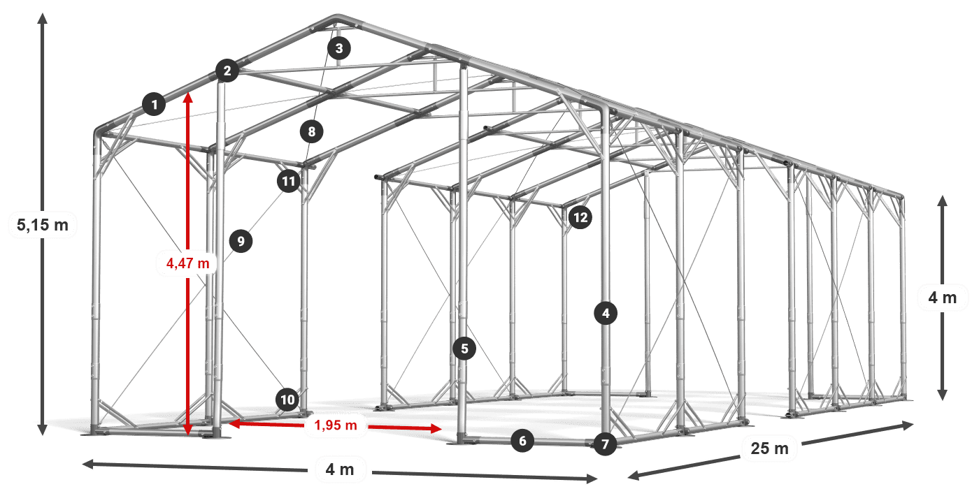 POLAR PLUS legenda 2,5-4 m