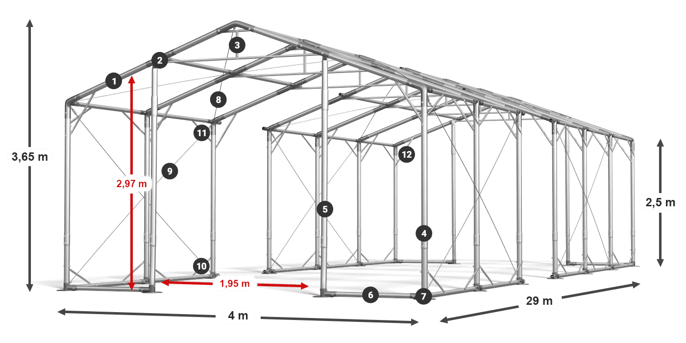 POLAR legenda 2,5-4 m