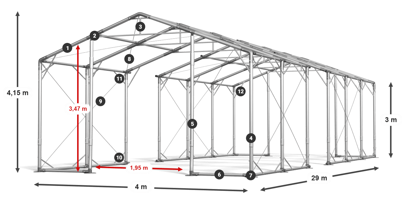 POLAR legenda 2,5-4 m