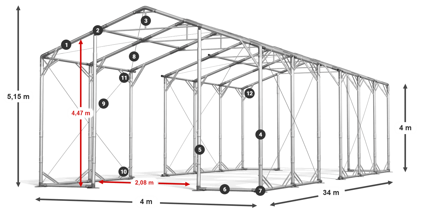 POLAR PLUS legenda 2,5-4 m
