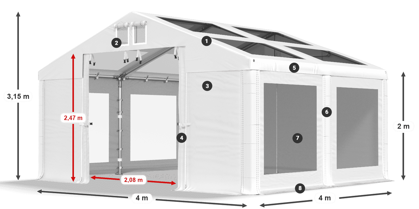 IMST 580 PVC legenda 2m