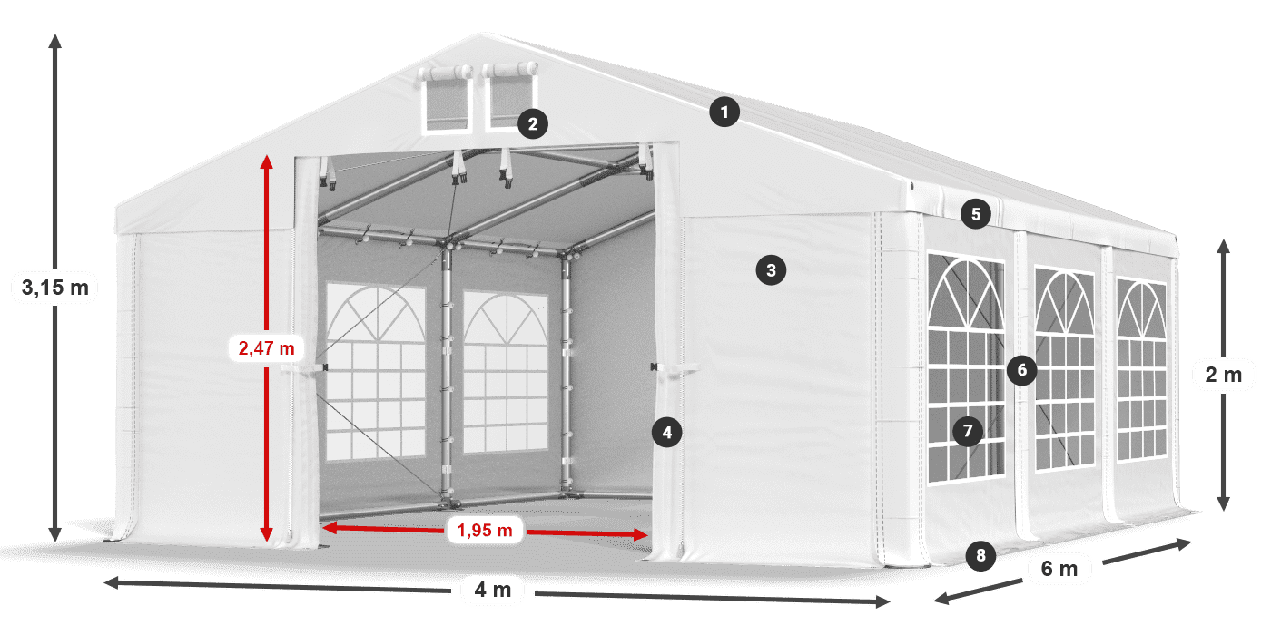 ISD 560 PVC legenda 2m
