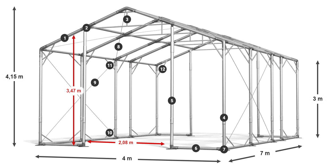 POLAR legenda 2,5-4 m