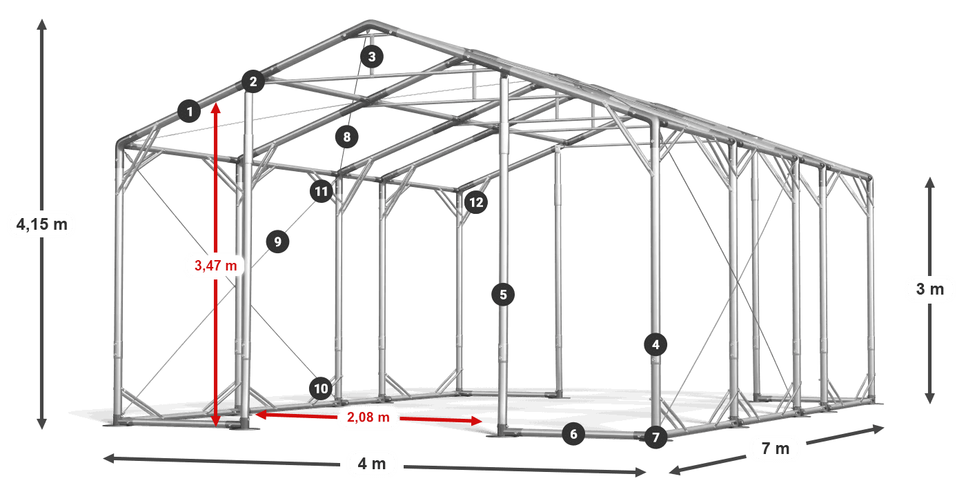 POLAR PLUS legenda 2,5-4 m
