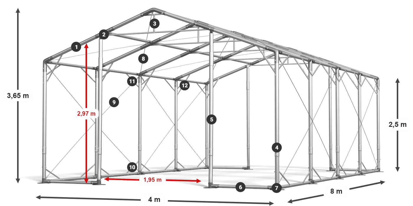 POLAR legenda 2,5-4 m