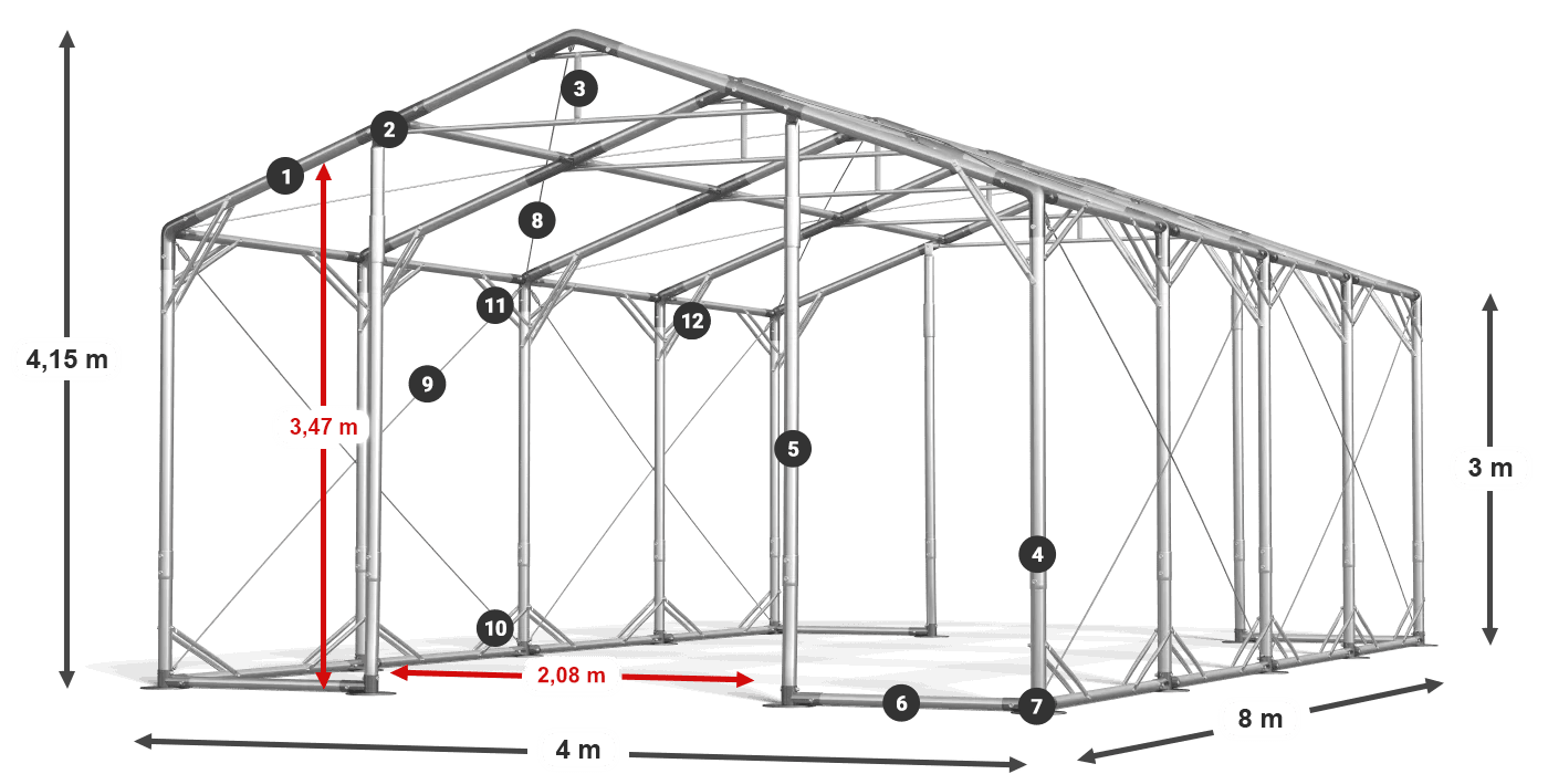 POLAR PLUS legenda 2,5-4 m