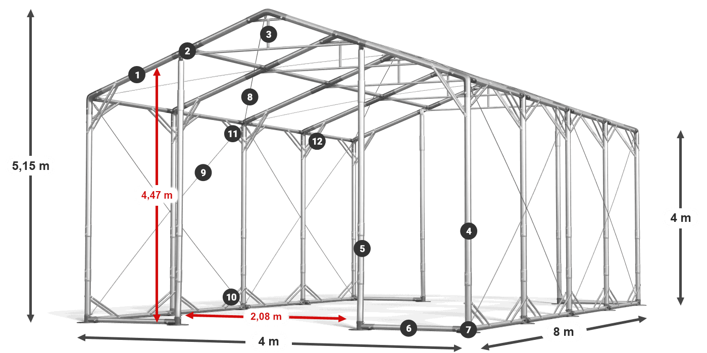 POLAR PLUS legenda 2,5-4 m
