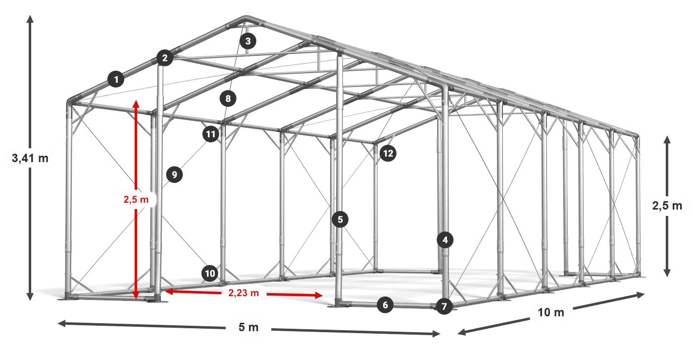 POLAR legenda 2,5-4 m