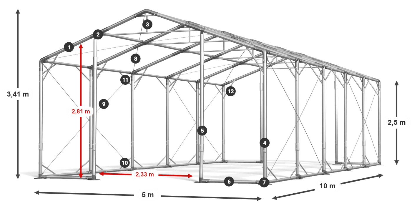 POLAR legenda 2,5-4 m