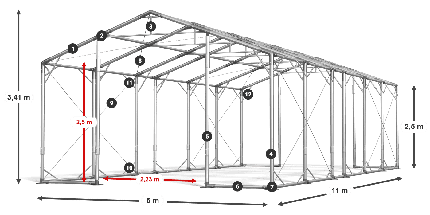 POLAR legenda 2,5-4 m