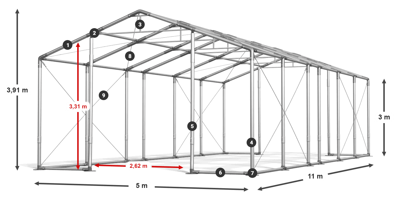 WINTER PLUS legenda 2,5-4 m