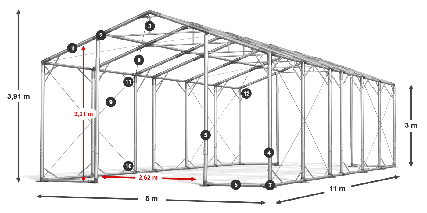 POLAR legenda 2,5-4 m