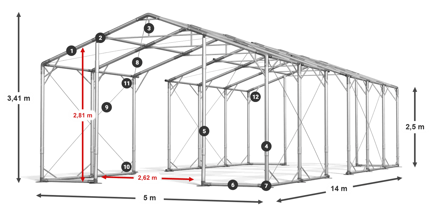 POLAR legenda 2,5-4 m