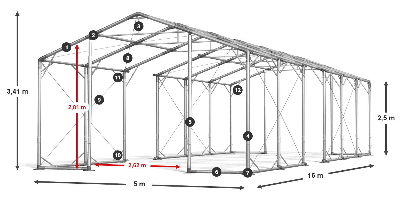 POLAR legenda 2,5-4 m