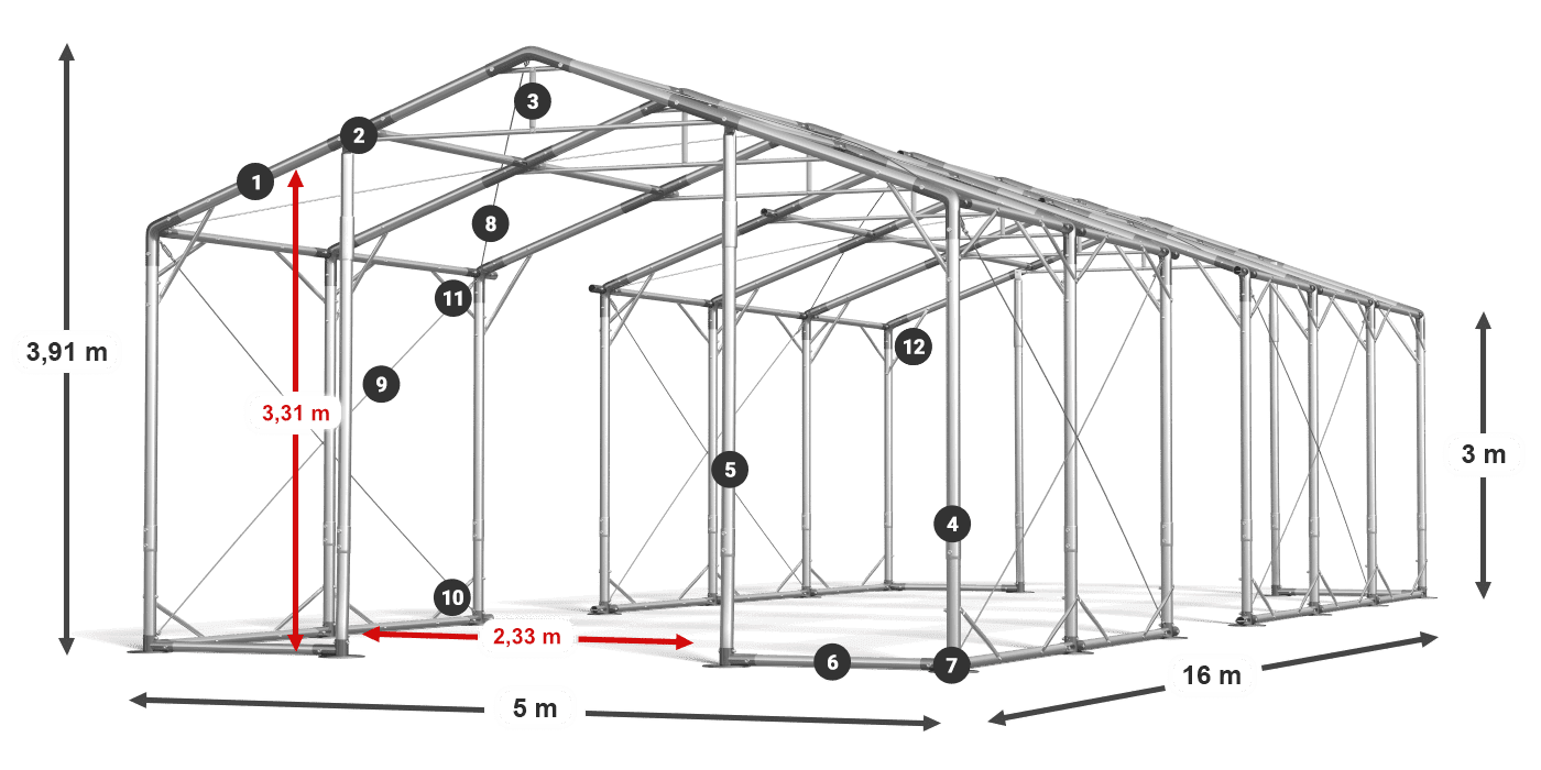 POLAR legenda 2,5-4 m