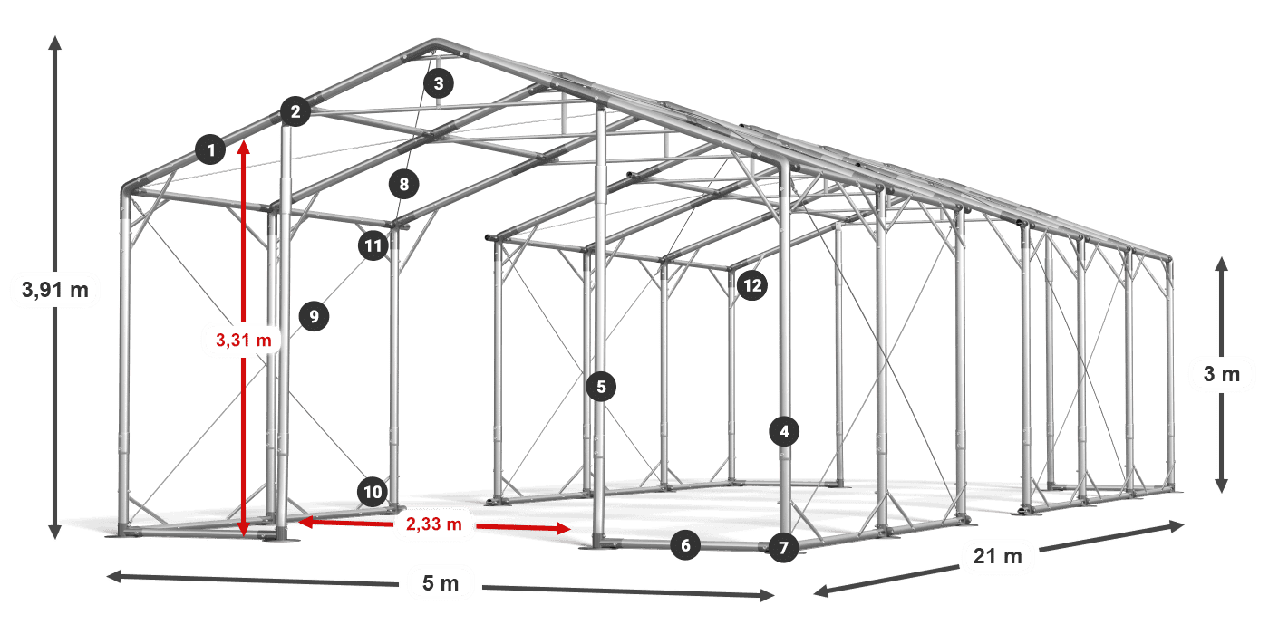 POLAR legenda 2,5-4 m