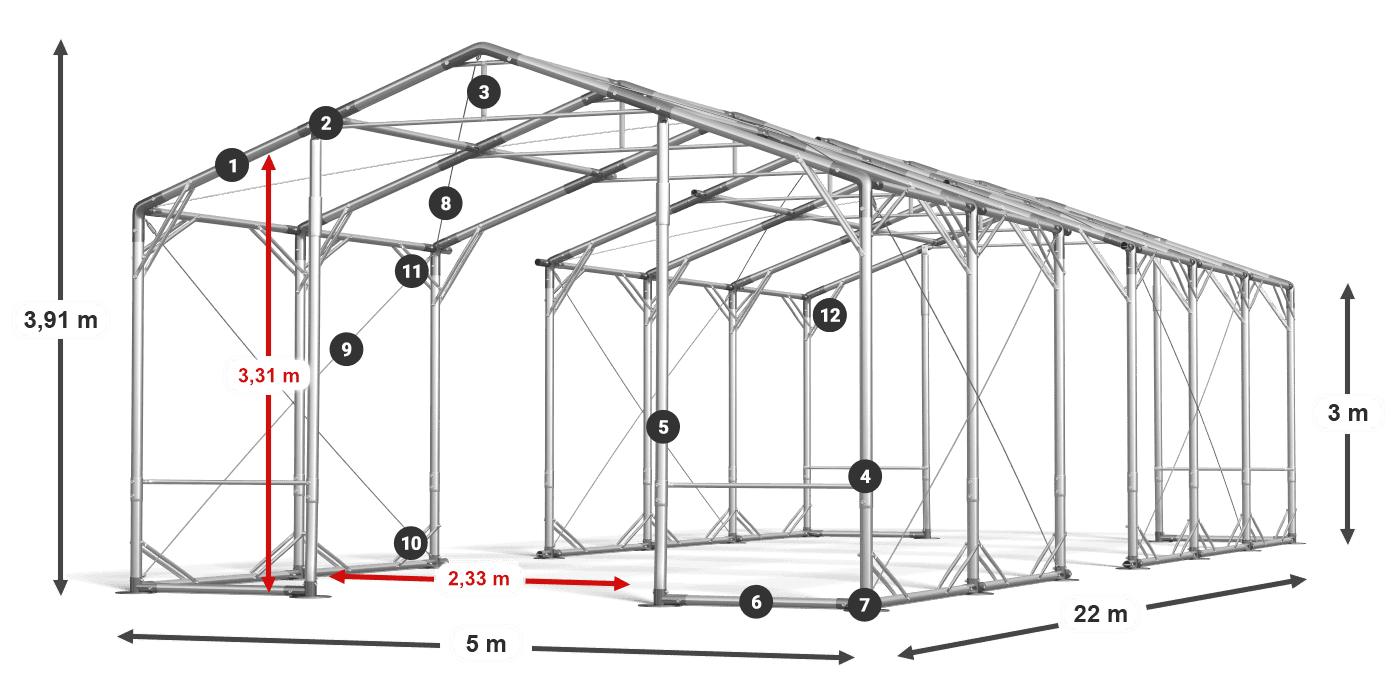 POLAR PLUS legenda 2,5-4 m