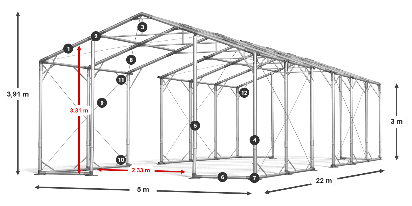 POLAR legenda 2,5-4 m