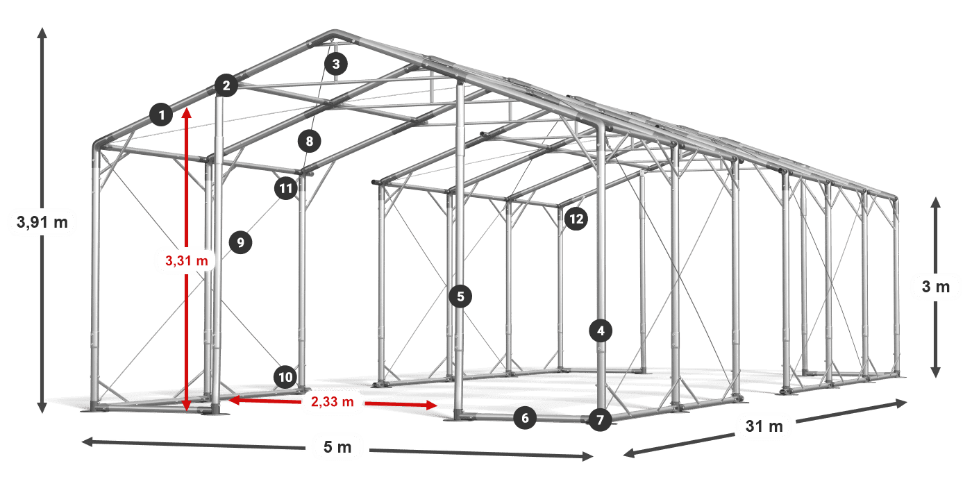 POLAR legenda 2,5-4 m