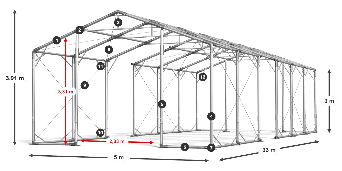 POLAR legenda 2,5-4 m