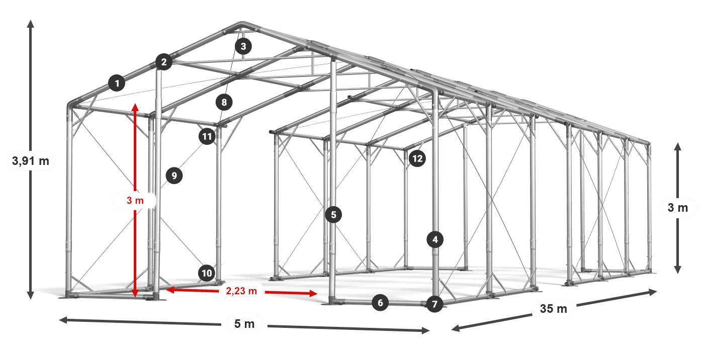 POLAR legenda 2,5-4 m