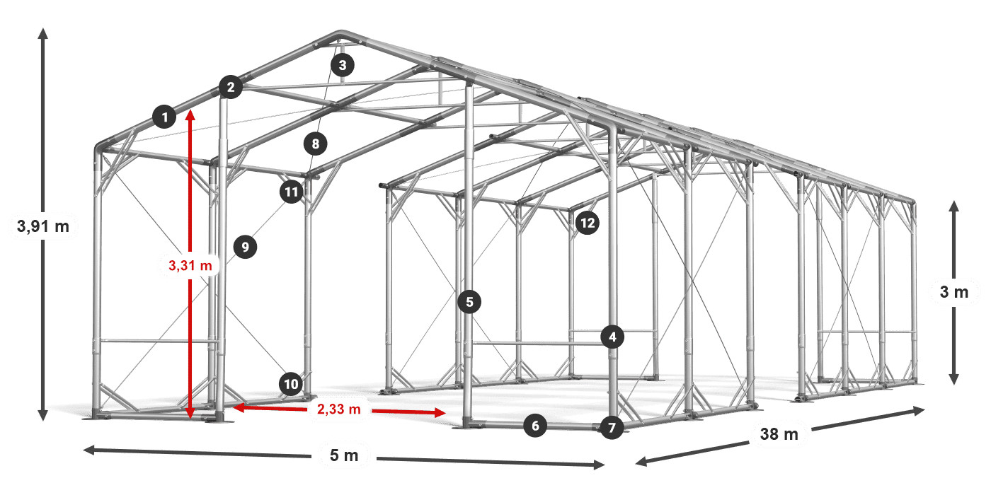 POLAR PLUS legenda 2,5-4 m