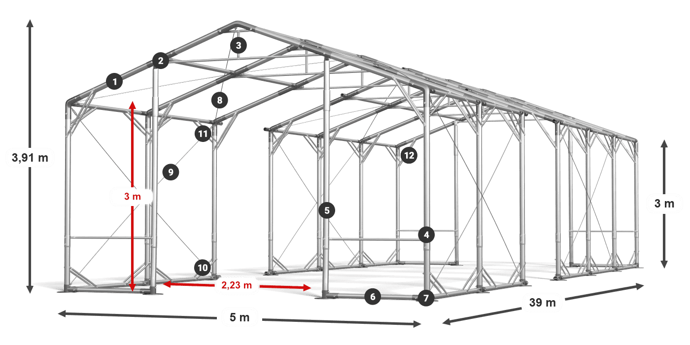 POLAR PLUS legenda 2,5-4 m