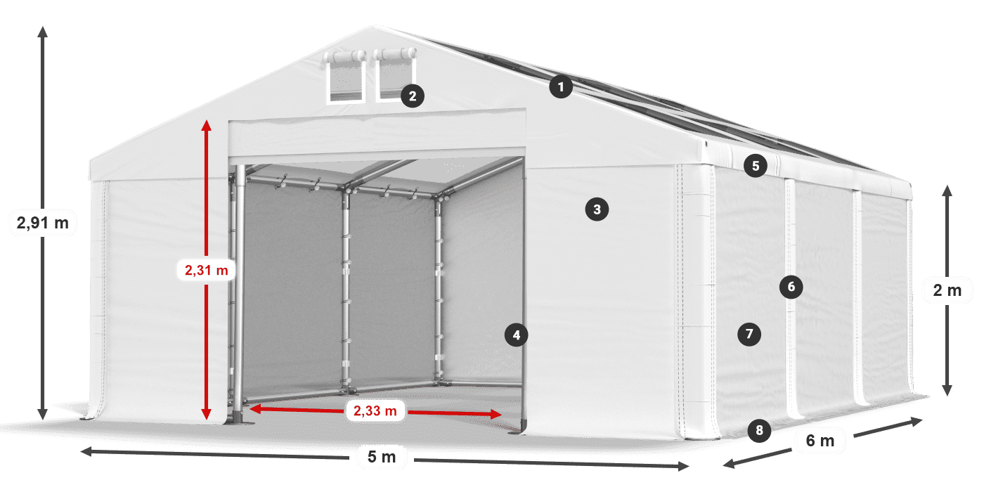 MMST 580 PVC legenda 2m