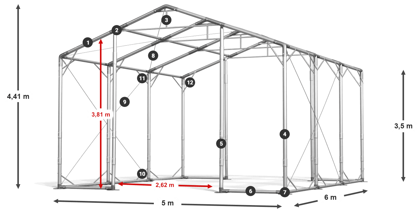 POLAR legenda 2,5-4 m