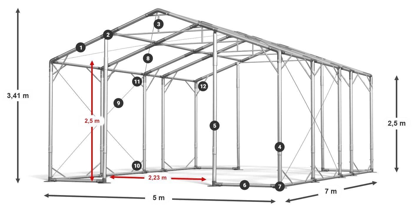 POLAR legenda 2,5-4 m