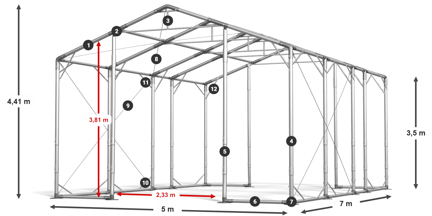 POLAR legenda 2,5-4 m