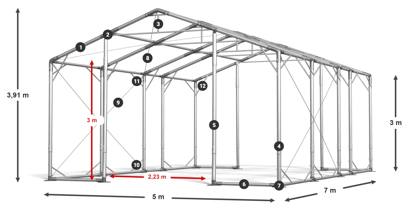 POLAR legenda 2,5-4 m