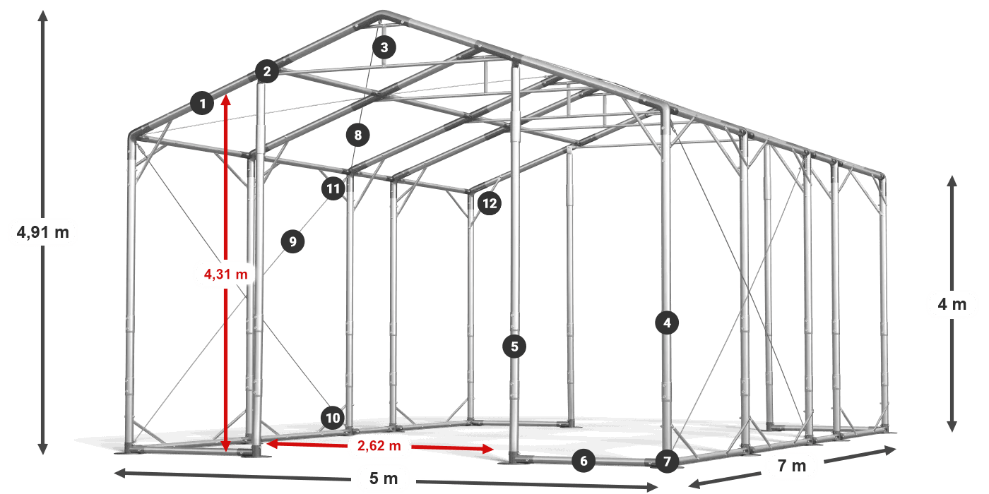 POLAR legenda 2,5-4 m