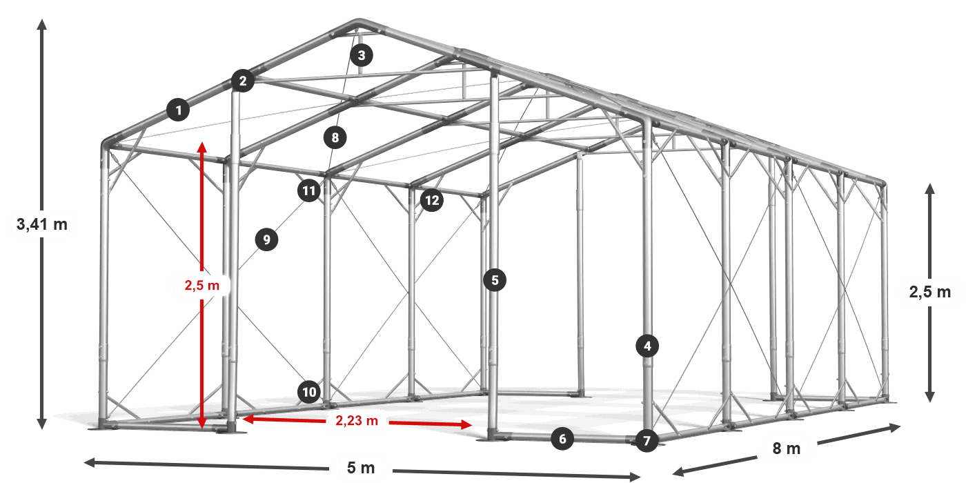 POLAR legenda 2,5-4 m