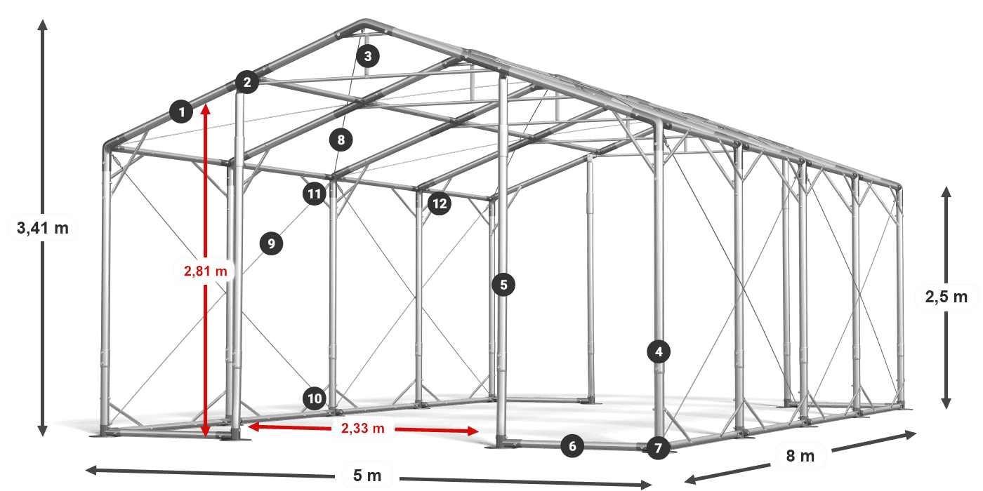 POLAR legenda 2,5-4 m