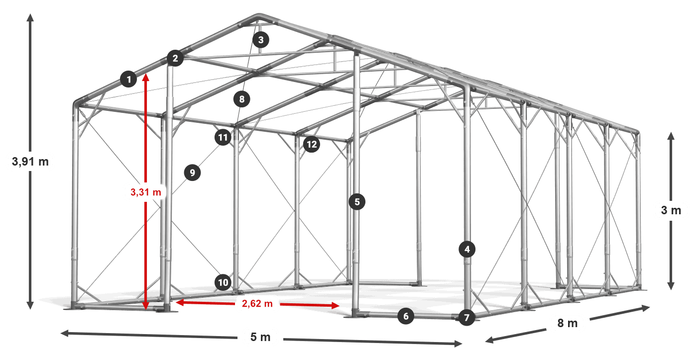 POLAR legenda 2,5-4 m