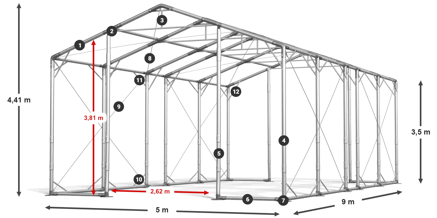 POLAR legenda 2,5-4 m